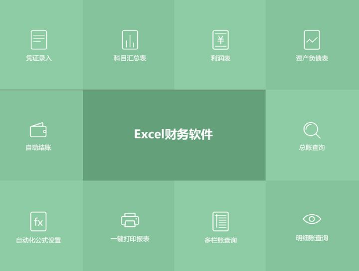 excel编制全自动内账管理系统,财务做账管理软件免费excel