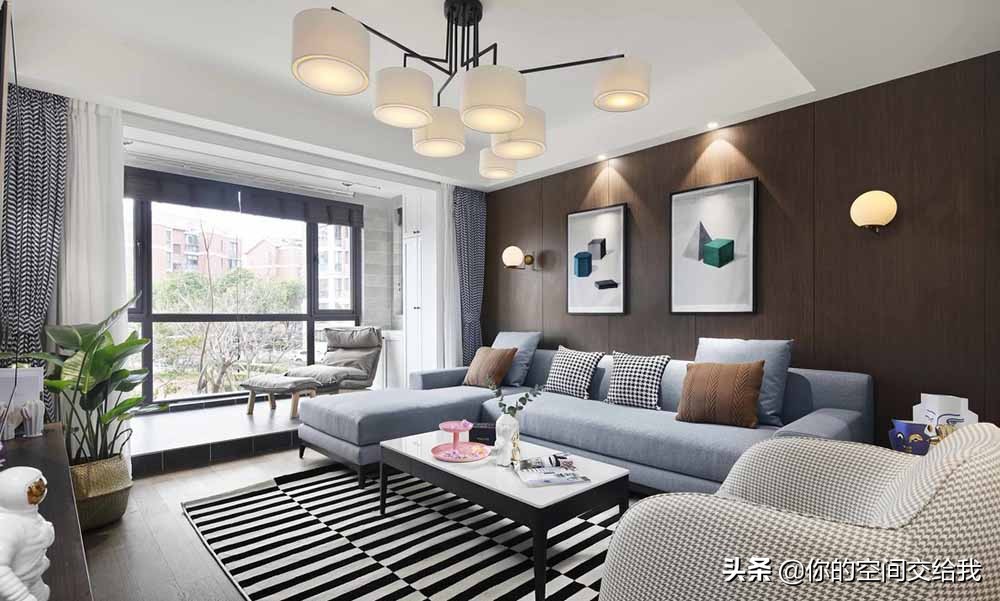 116平米装修轻奢风图片,122平简装现代风装修6万