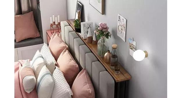 床头不要床头柜还能怎么设计,床头不要了可以改造吗