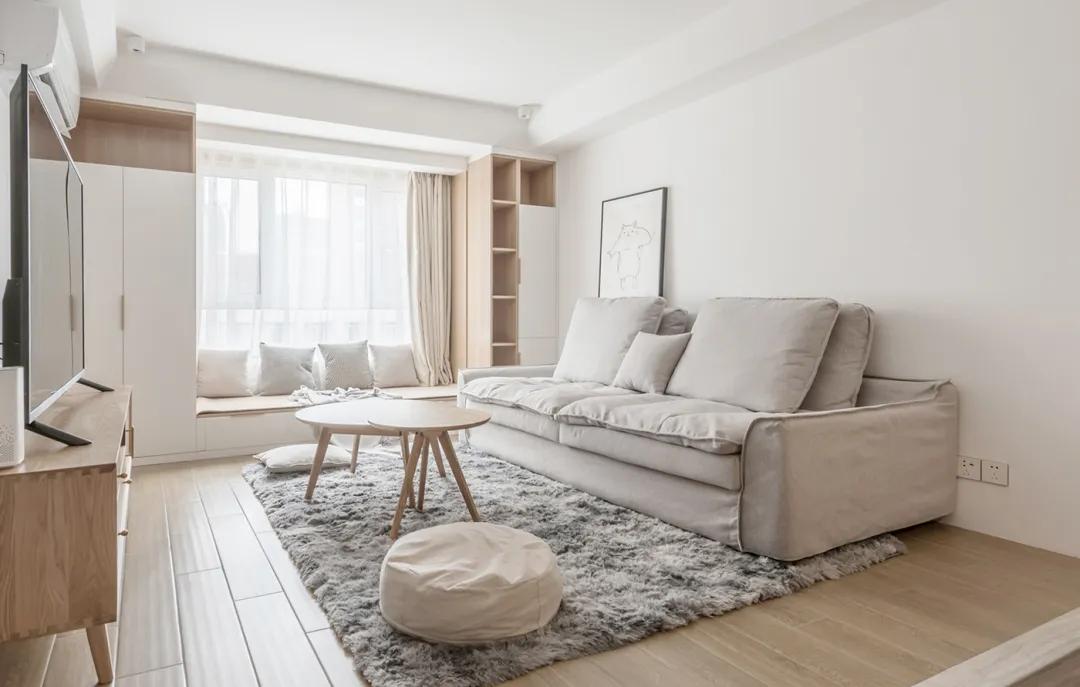 精装房浅改原木风,高级muji风装修