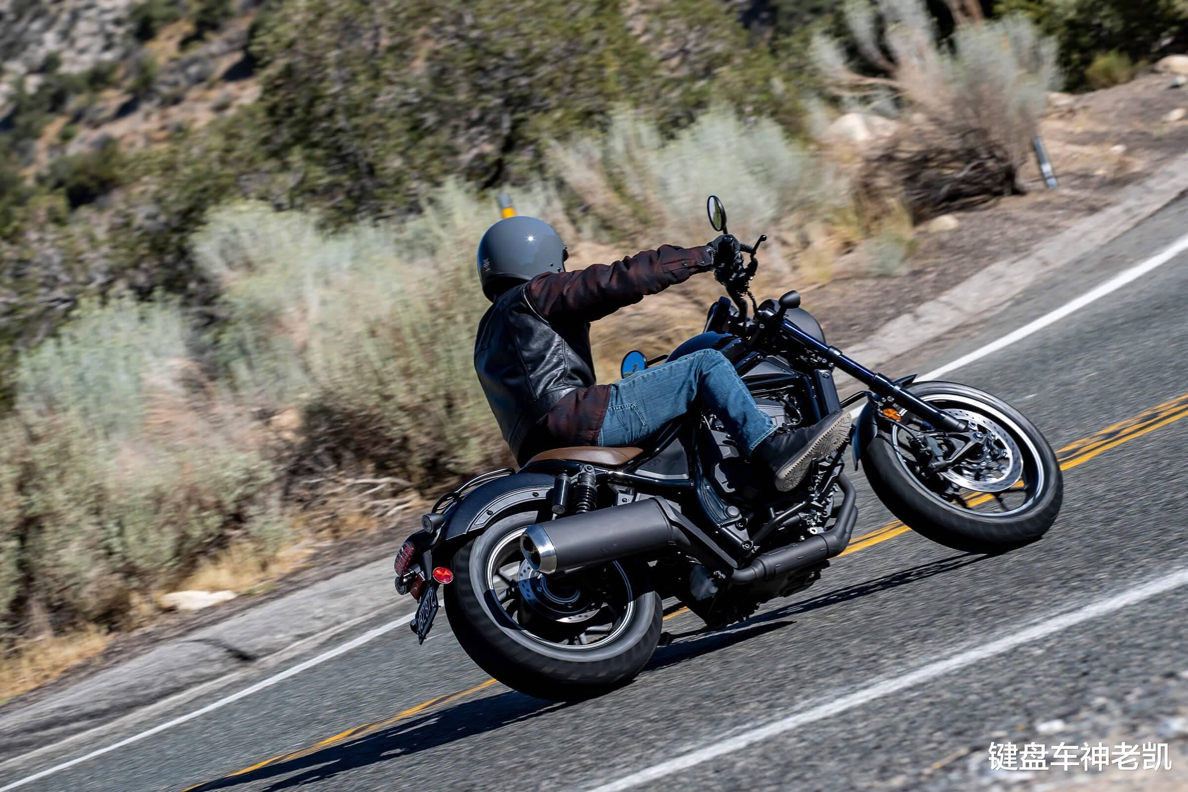 骑帅也能骑快，公升级日式太子Rebel1100更新2022款