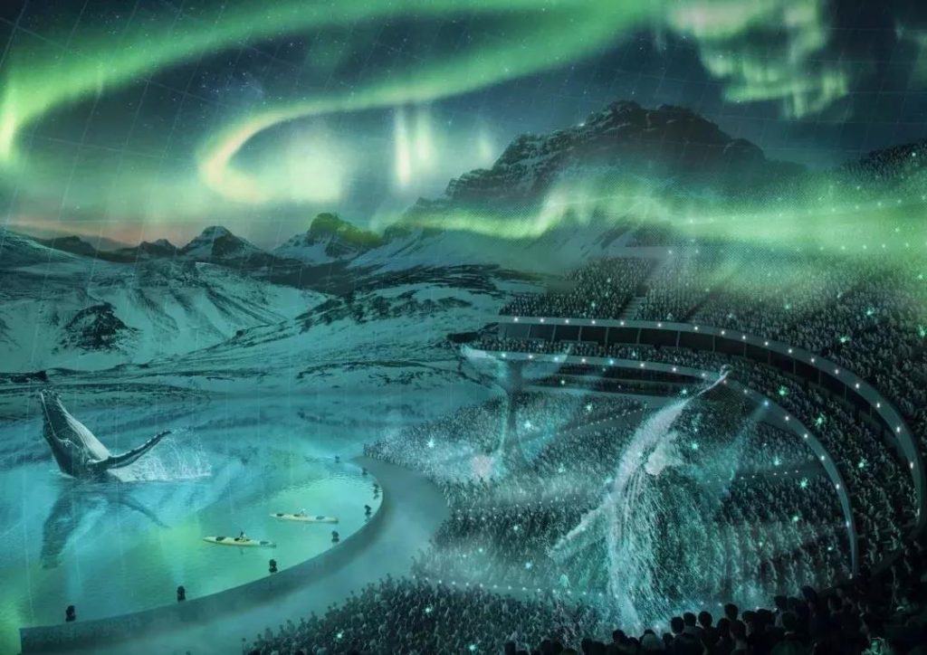 拉斯维加斯巨型球沉浸式体验,地标建筑拉斯维加斯