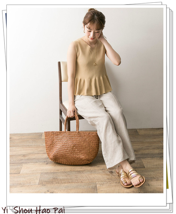 日系亚麻裤,亚麻裤搭配什么上衣好看