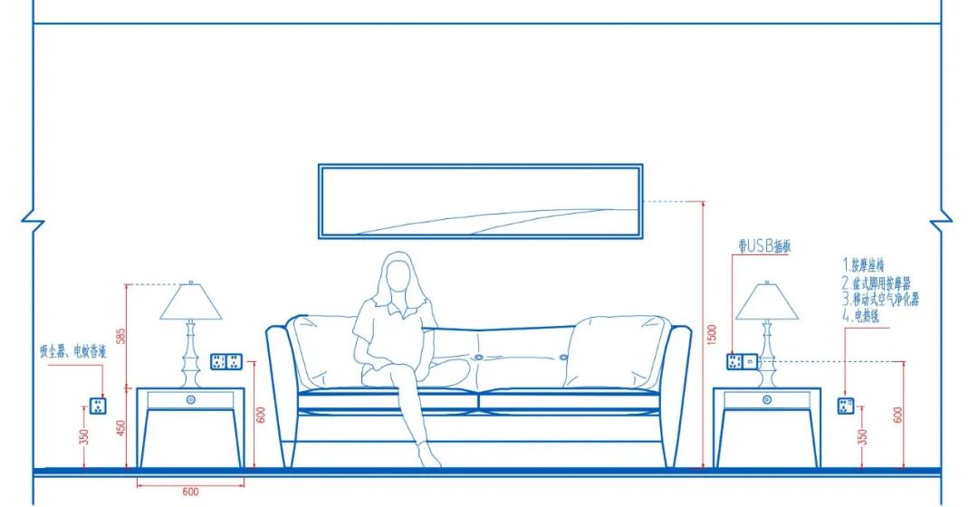 幼儿园及小学插座安装高度,住宅装修插座安装高度