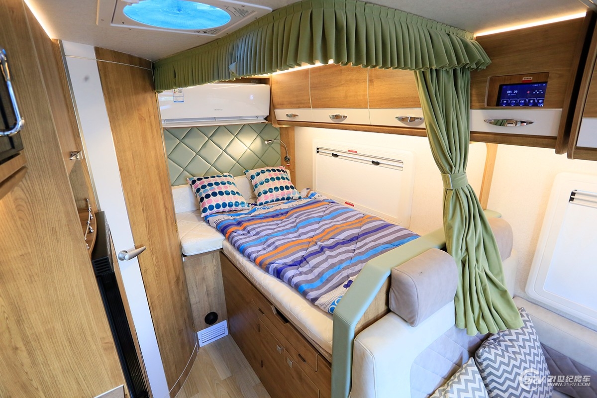 自行式房车c型空调每天要多少电,空调开一晚上耗电测评