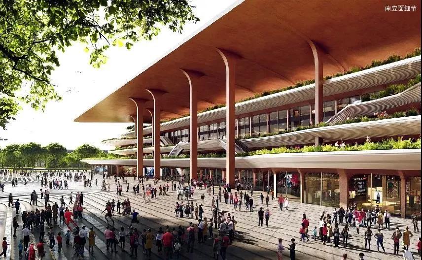 西安国际足球中心地铁,西安国际足球中心设计