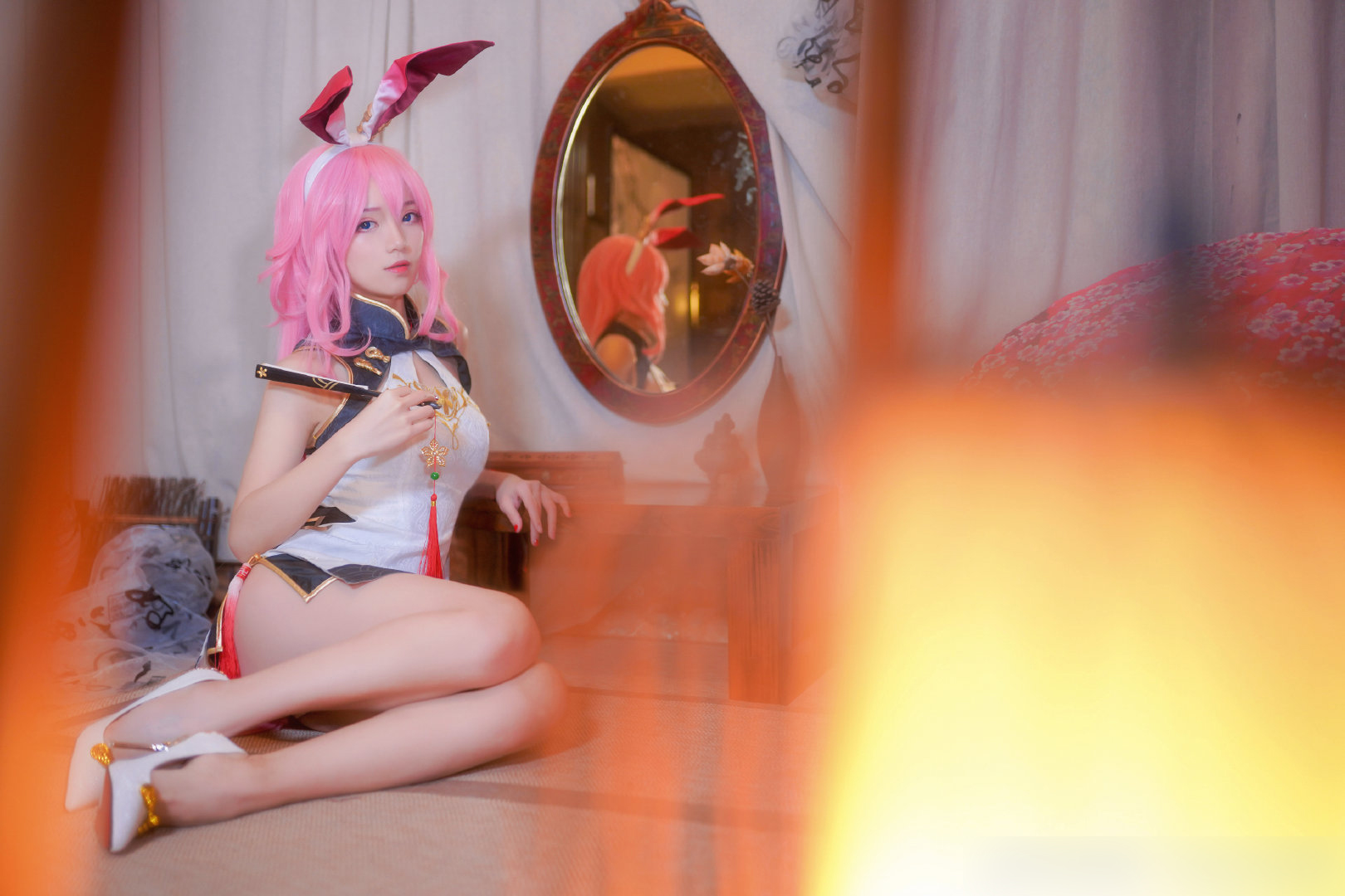 崩坏三八重樱cosplay女生,崩坏八重樱介绍