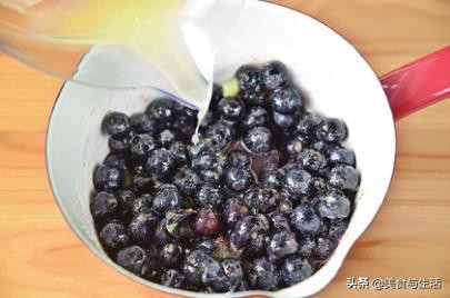 纯天然无添加适合幼儿吃的蓝莓酱,纯天然无添加蓝莓酱自制