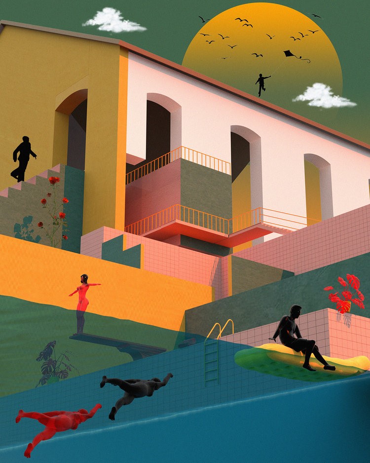 让人脑洞大开的摄影,最后的色彩视觉盛宴