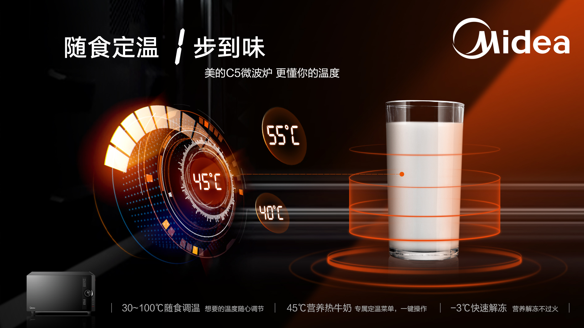 美的变频微波炉间歇性加热,美的定温微波炉烤红薯