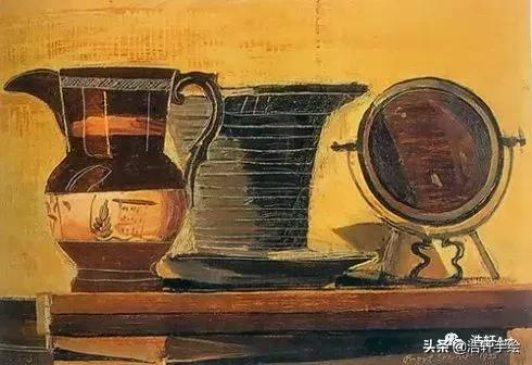 干货油画的入门技法,白羽平油画风景技法