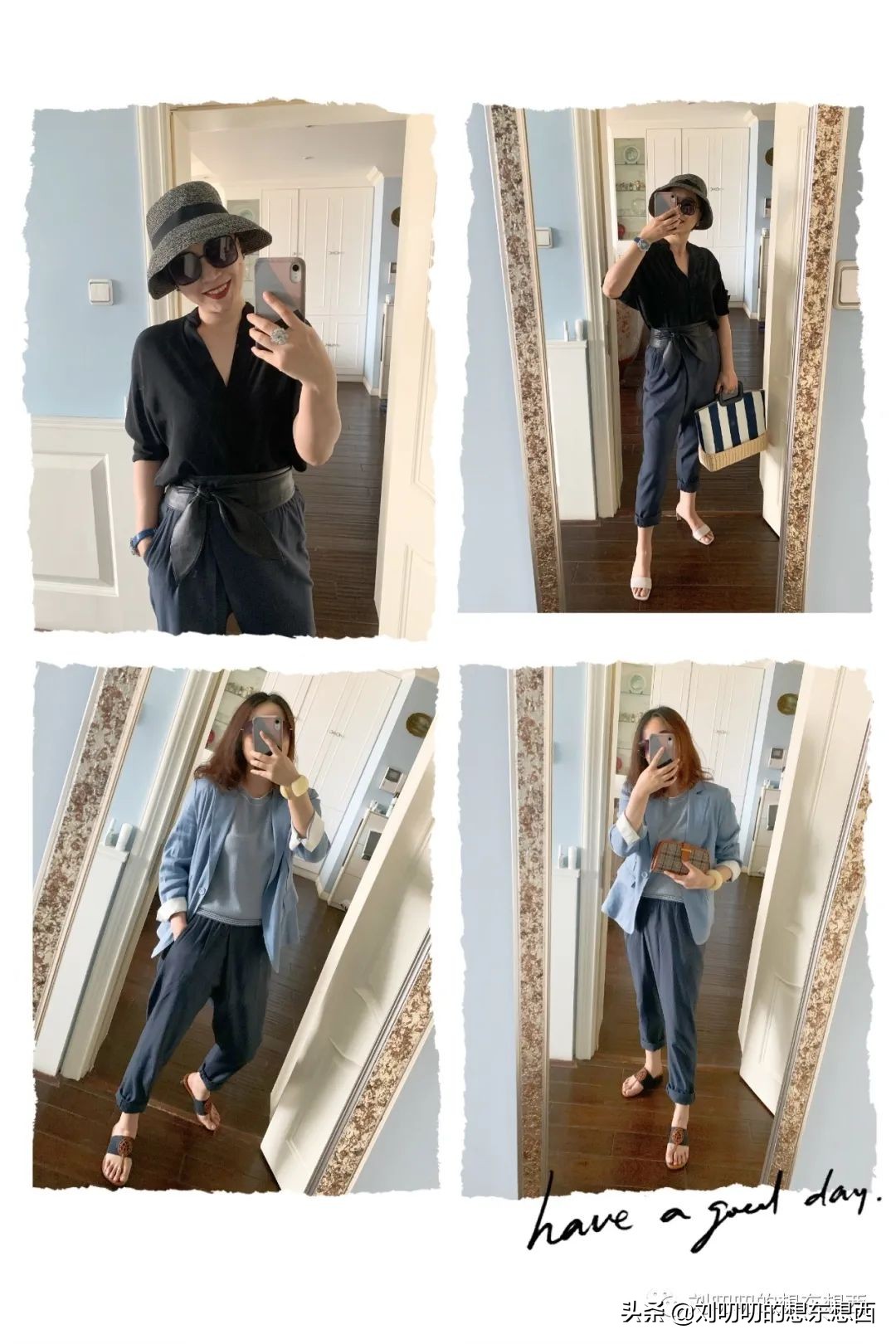 一身黑怎么穿才好看,轻社交场合穿搭