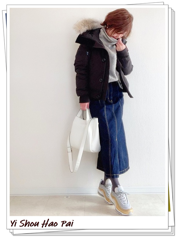 airmax配什么鞋好看,轻熟风搭配白色运动鞋