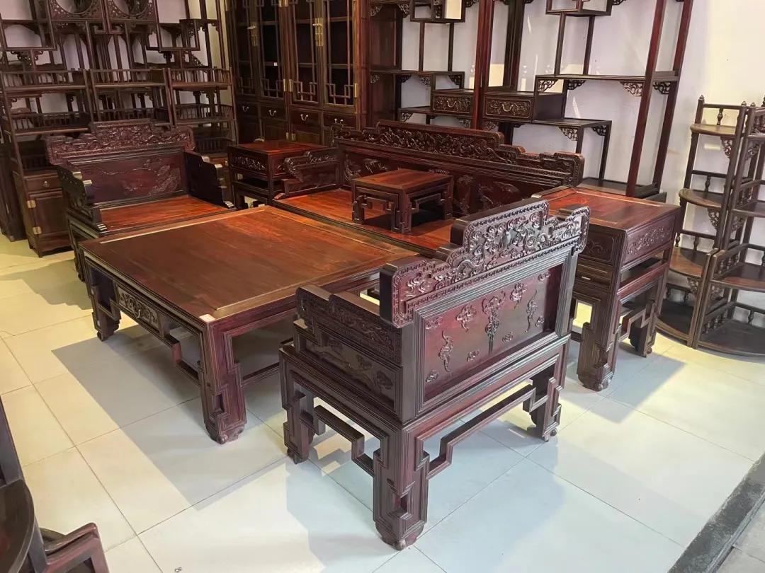 红木家具店的家具怎么除尘,红木家具保养及修补