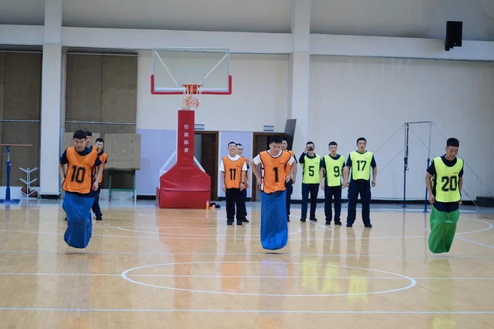 消防大队举办消防运动会,消防志愿活动火焰蓝