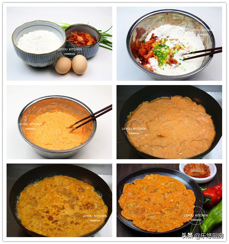 最简单快速的烙饼方法窍门,面糊烙饼怎么做又软又好吃