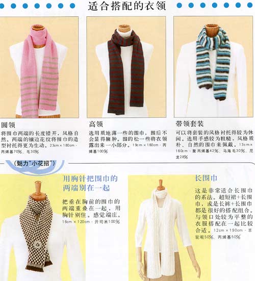 生活小妙招—围巾的花式系法