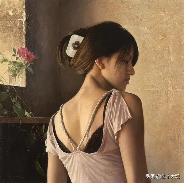 当代西方女画家油画赏析,日本大师级油画作品