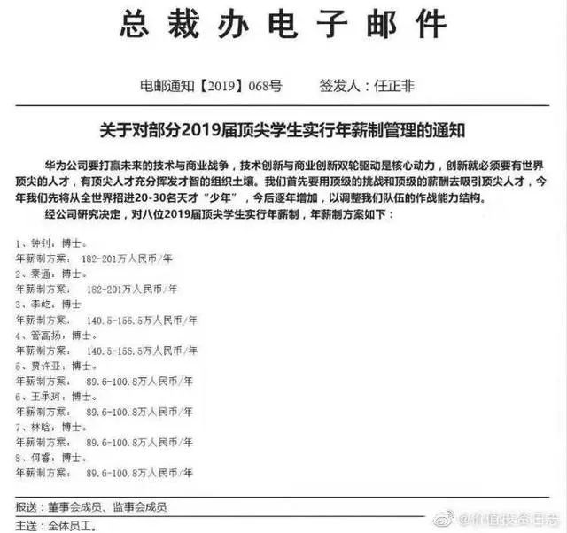 华为用89万多保底年薪招来的8位应届天才，究竟为何方神圣
