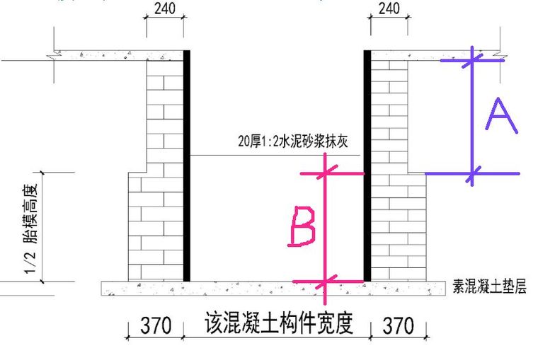 承台砖胎膜垫层施工全过程,砖胎膜施工注意事项