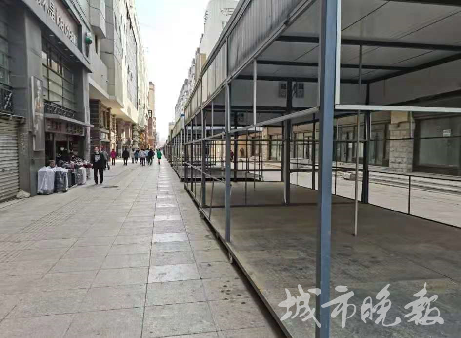 长春市宽城区长江路步行街改造,长春步行街改造