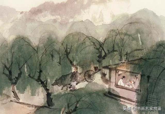 傅抱石大师作品图片,中国画坛巨擘