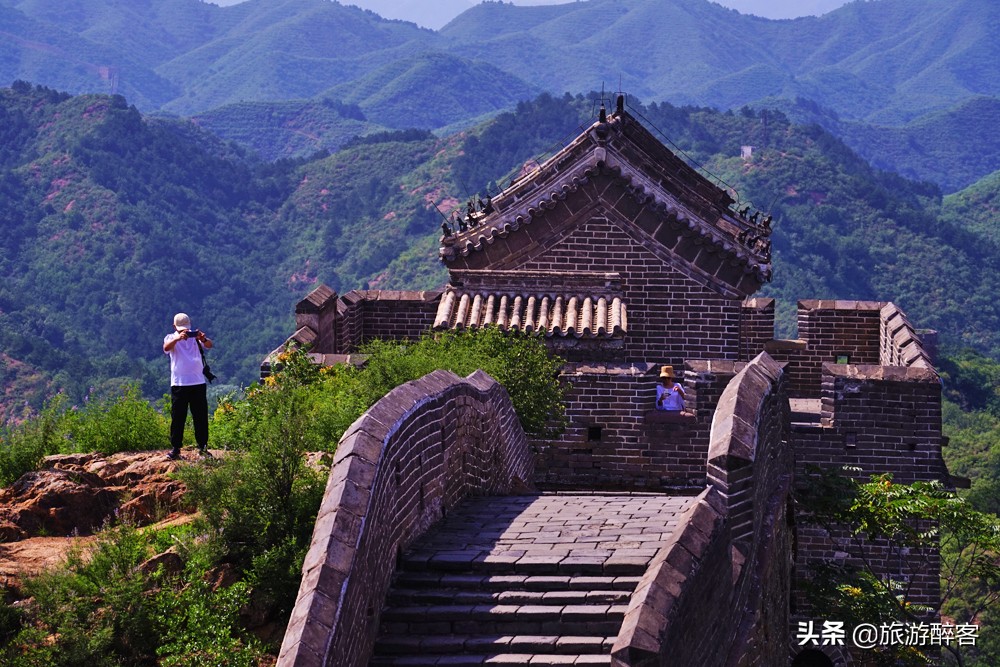 金山岭长城尽头,燕山金山岭长城