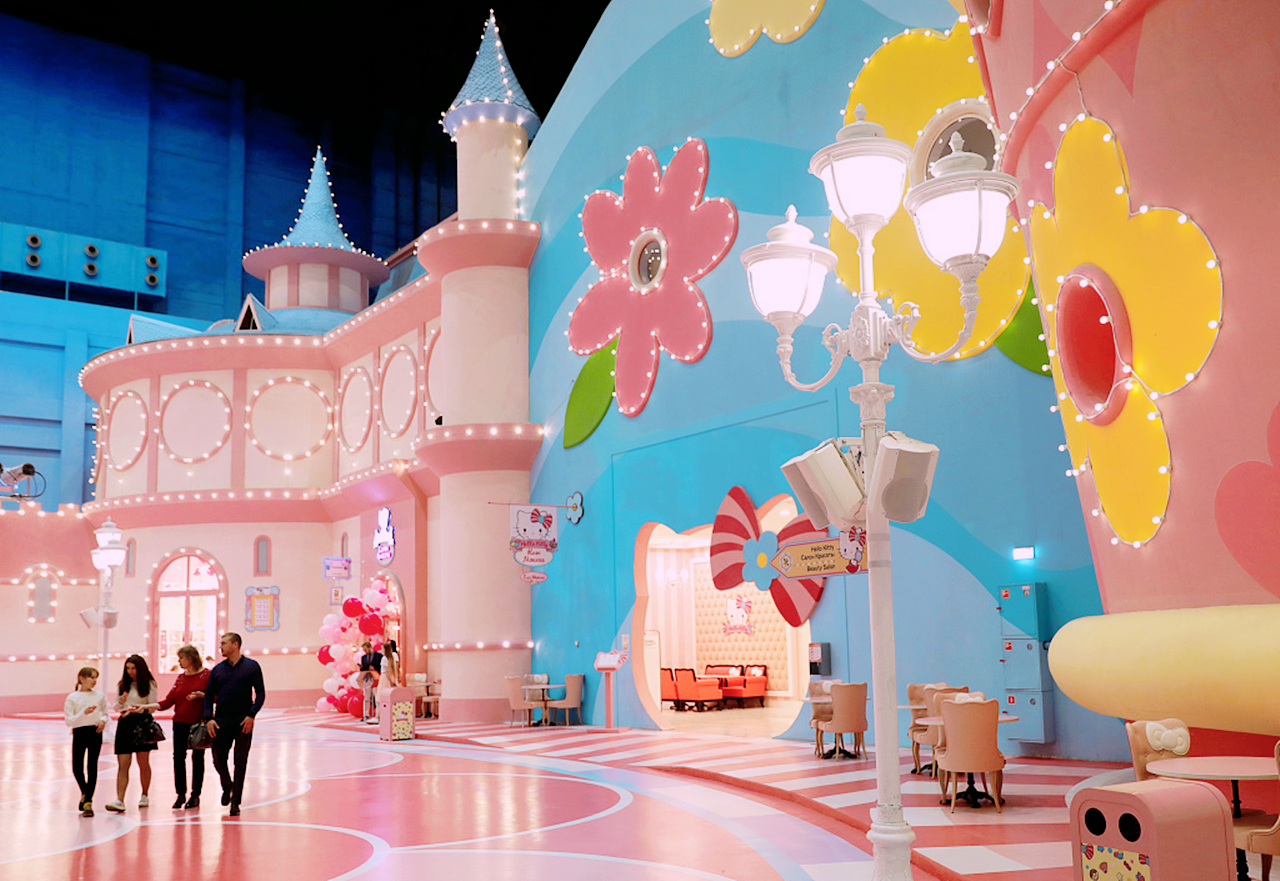 莫斯科梦幻岛地址,俄罗斯欧洲最大室内游乐场