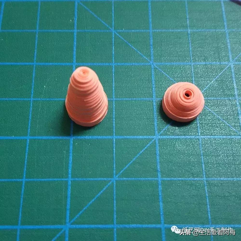 简单易学褶皱纸手工花束教师节,衍纸教师节立体花束教程