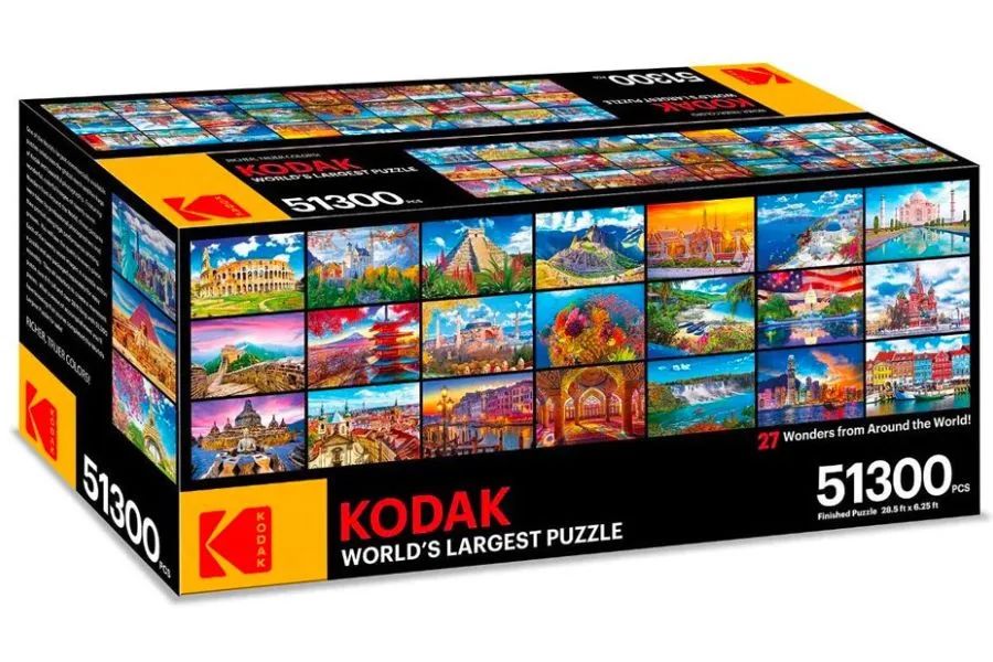 柯达巨型拼图,全球最大的5万片拼图