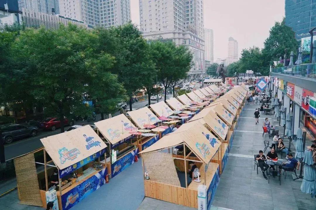 西安最新的街区,西安的国潮风格街区