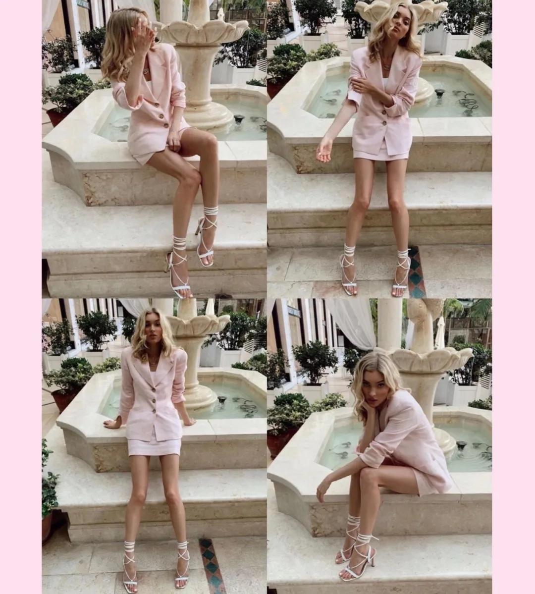 一套西装又正式又休闲,30-35岁女性春季穿搭西装