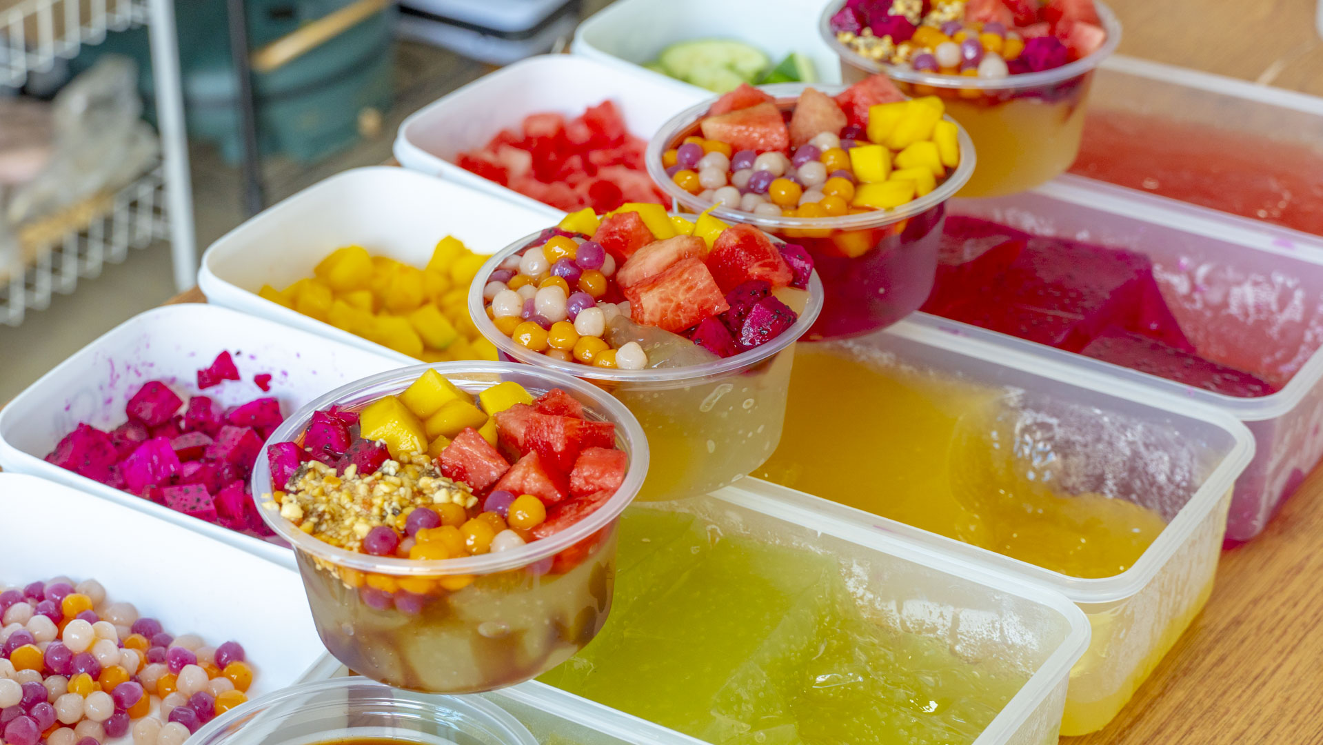 简单美食甜品夏天防暑,天热就做一道这样的小甜品