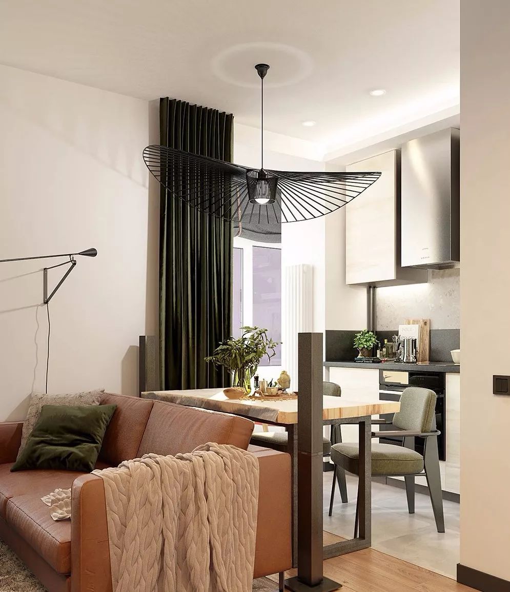 房子都是自己设计的,房子再小也要尝试一下法式风