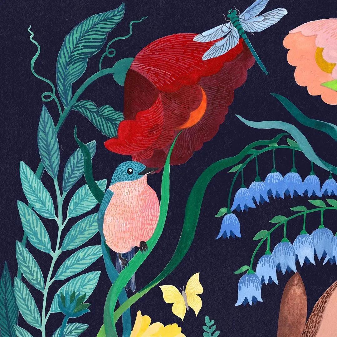 水彩渲染画建筑效果图,水彩平涂画