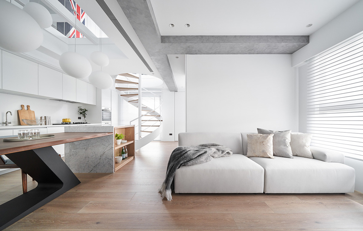 楼中楼装修前后对比卡点,楼中楼的房子装修