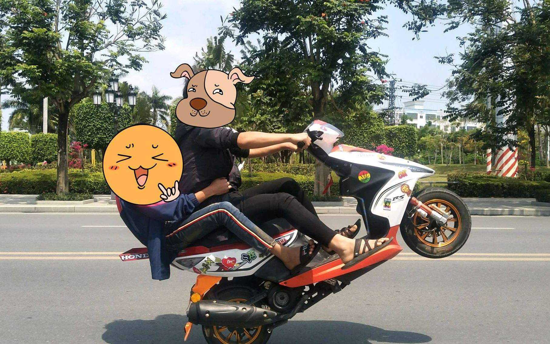 非主流鬼火摩托车,非主流时期摩托车