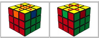 二阶魔方公式图解七步还原,魔方教程图解还原只需八步