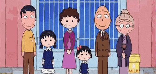 樱桃小丸子治愈系动画,画风像樱桃小丸子动画