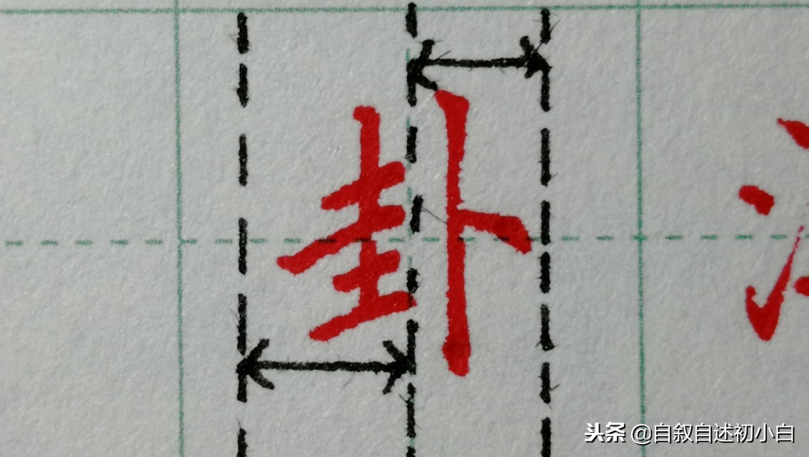 练字零基础入门很受用，部分字体结构的识别和举例！