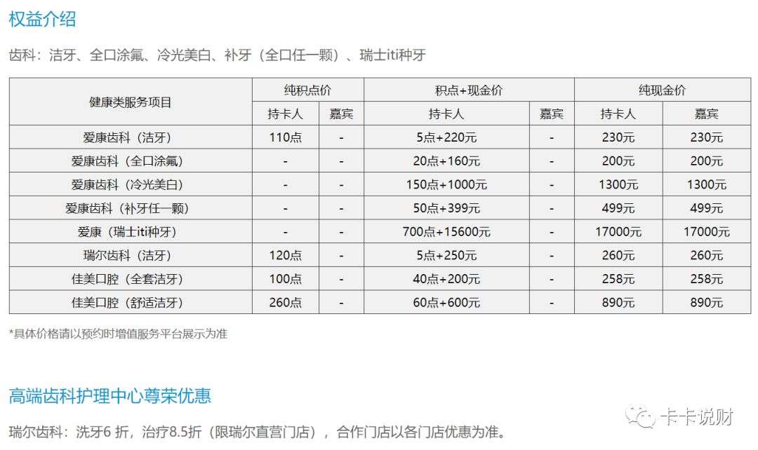 光大信用卡体检项目,哪个信用卡有全身体检
