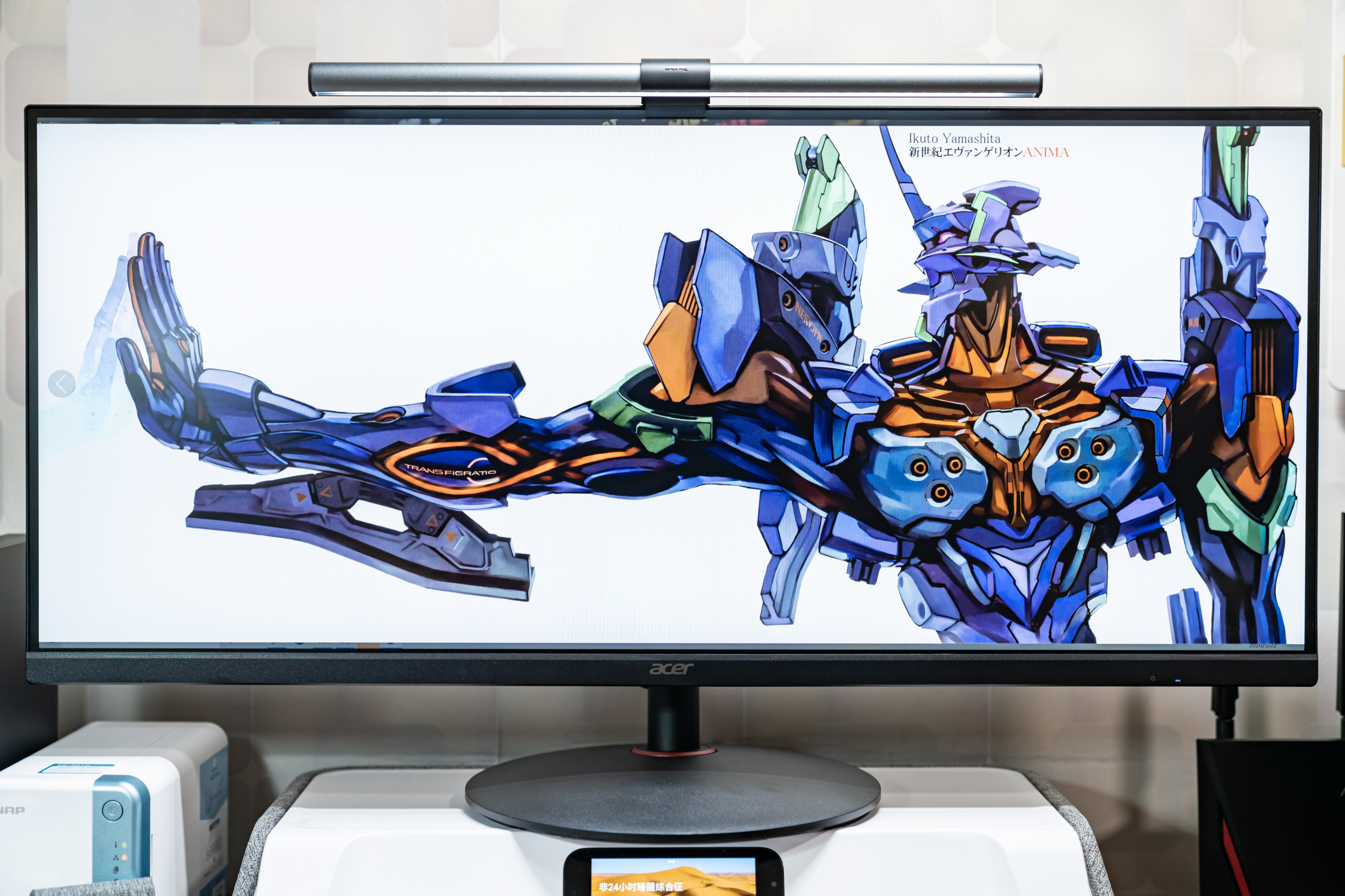 打造理想的居家办公环境:乐歌升降桌/台+明基灯具晒单