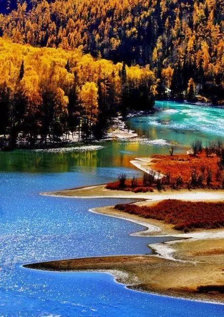 阿勒泰秋季旅行,新疆旅行阿勒泰秋天