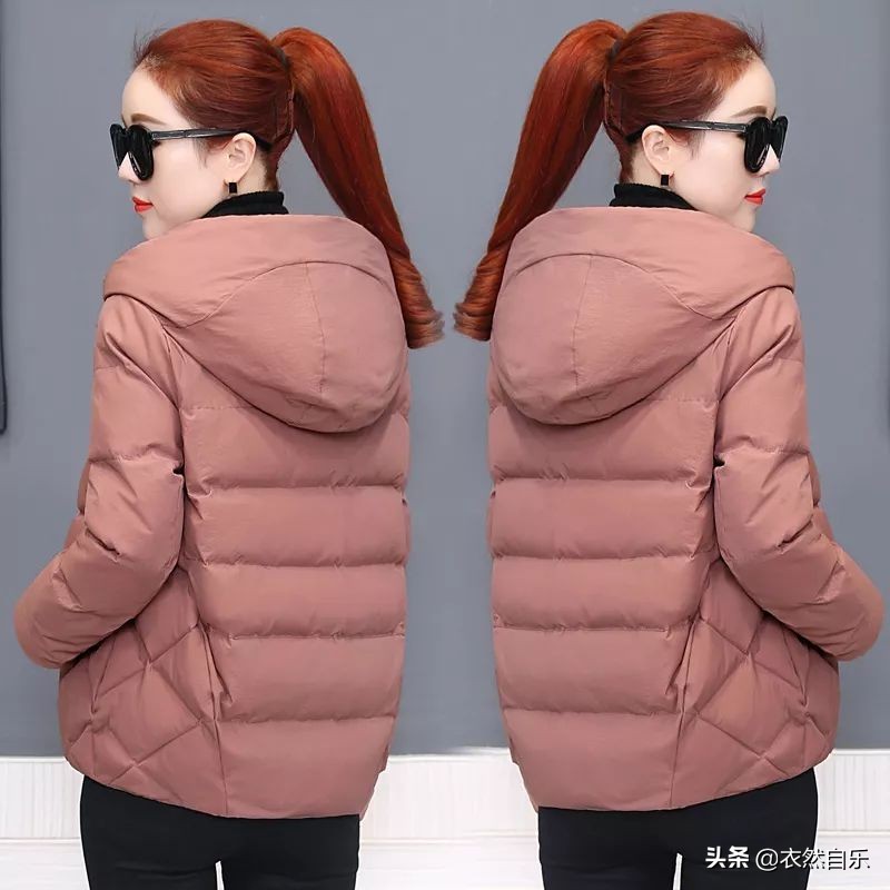 时尚大气羽绒棉服保暖又减龄,羽绒棉服也能穿出时尚高级感