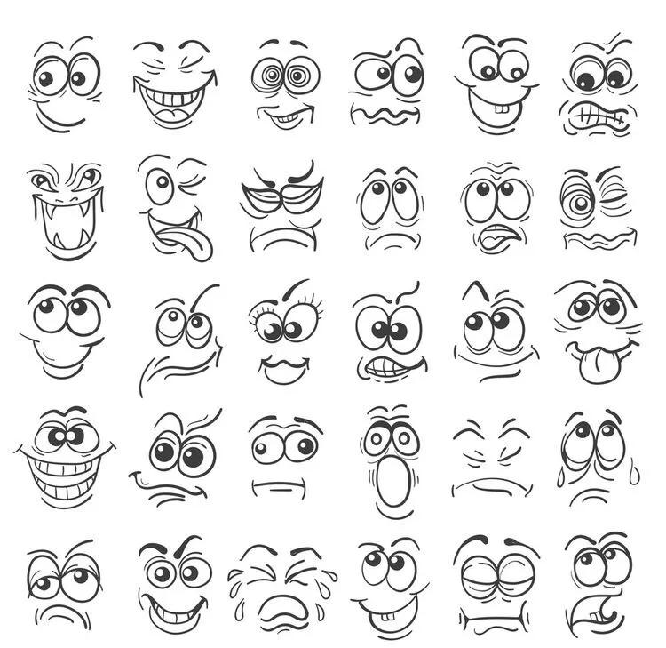 零基础画漫画萌少女素描技法篇,漫画手的各种姿势素描画法