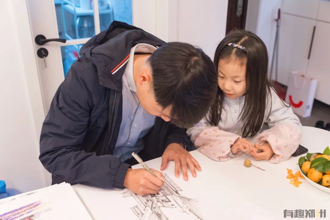 80后设计师用400张手绘，定格郑州记忆