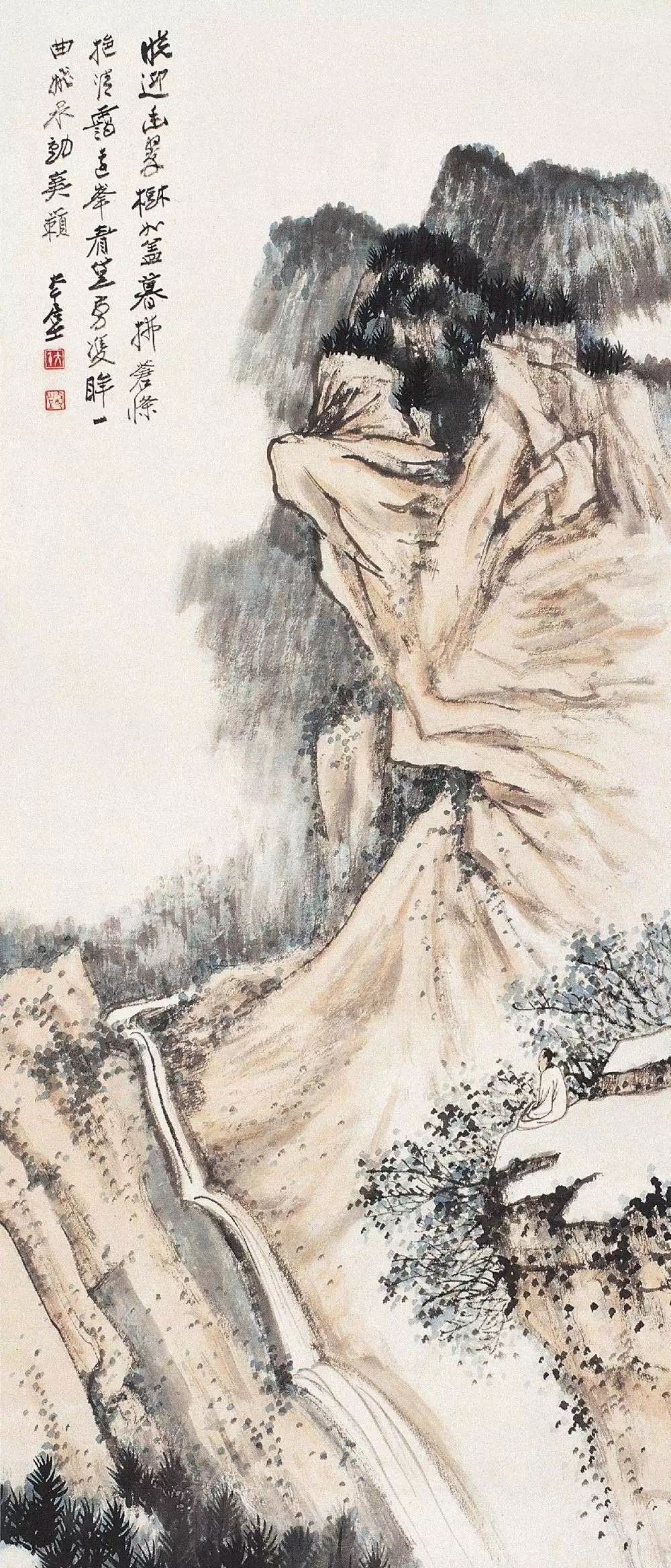 张大千经典十幅,张大千100幅经典作品