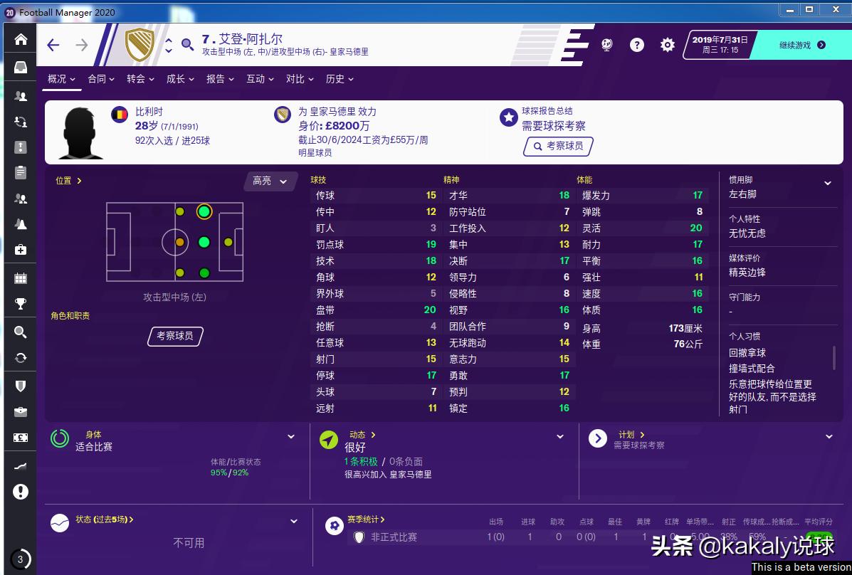 足球经理2021十大妖人,足球经理2015各位置最强球员