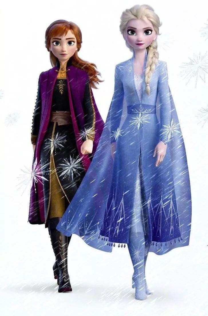 冰雪奇缘第二季艾莎和安娜,冰雪奇缘艾莎安娜全集