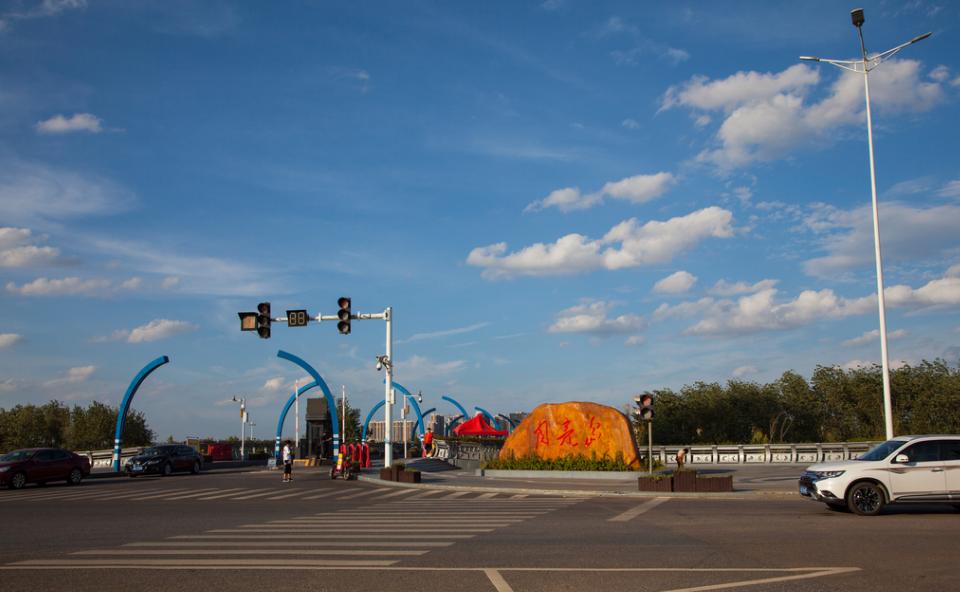 湖南长沙月亮岛公园,长沙月亮岛花海公园